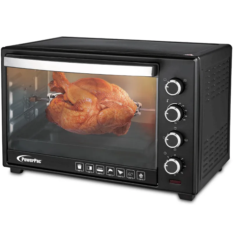 Electric Oven 30L with Rotisserie & Convection Functions, 1 Trays & Wire Mesh (PPT30)