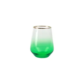 Emerald Stemless Wine Glass