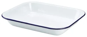 Enamel Baking Tray 28 x 23 x 4.5cm