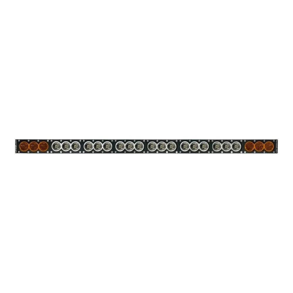 Extreme LED - 44" X6 Amber/White 240W Combo Beam LED Light Bar & Harness Kit