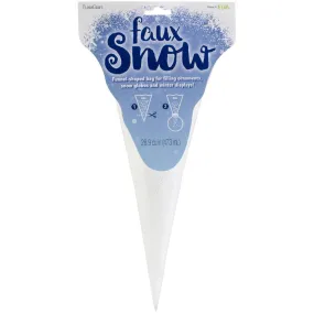 Faux Snow Globe Filler 2mm White, 473ml, 28.9 Cubic Inches^