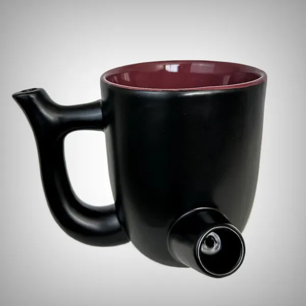 Filtered Wake and Bake Pipe Mug from Oddnot