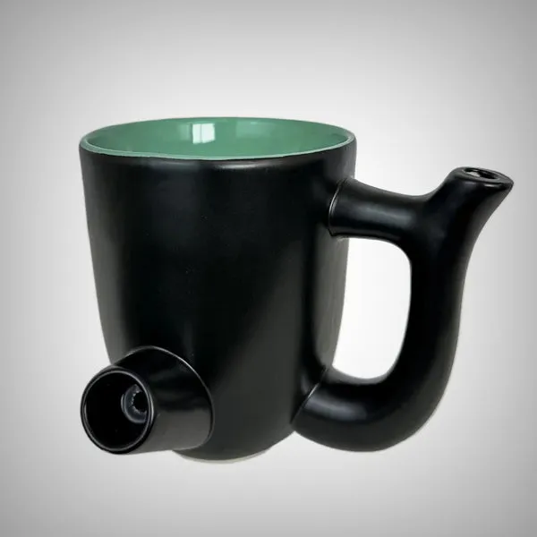 Filtered Wake and Bake Pipe Mug from Oddnot