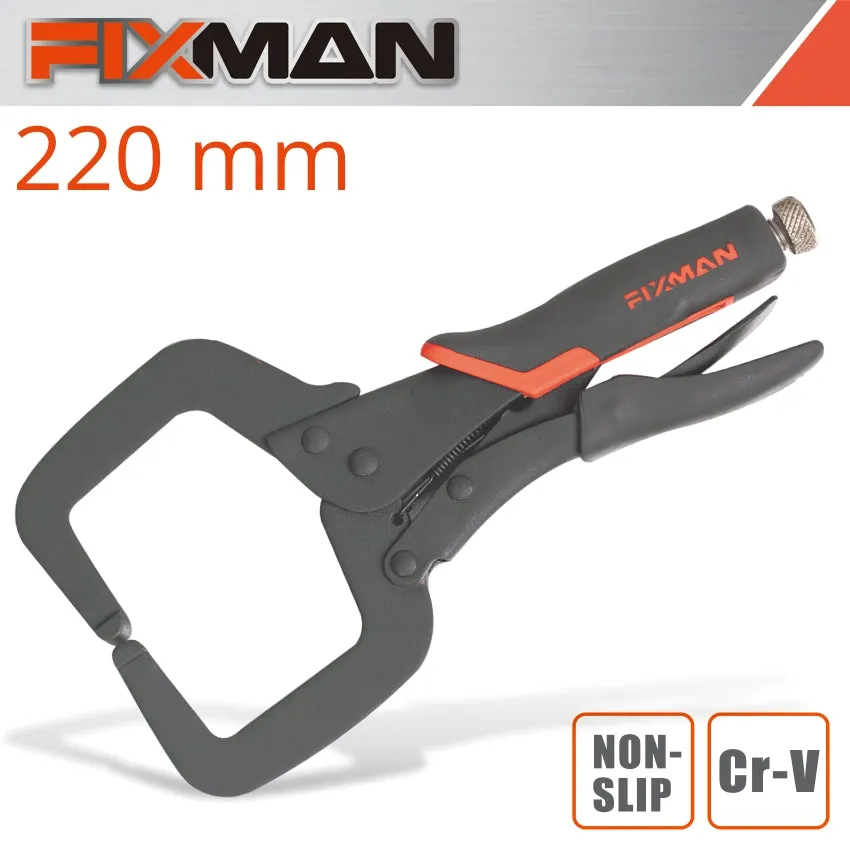 FIXMAN C-TYPE WELDING LOCK GRIP PLIERS FIX A1408