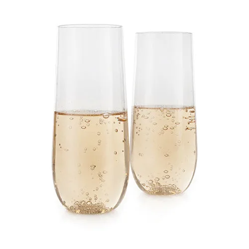 Flexi™: Stemless Champagne Flute Set