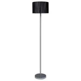 Floor Lamp, Living Room Modern Standing Floor Light with Sheer Shade and LED Light Bulb, 63 inches