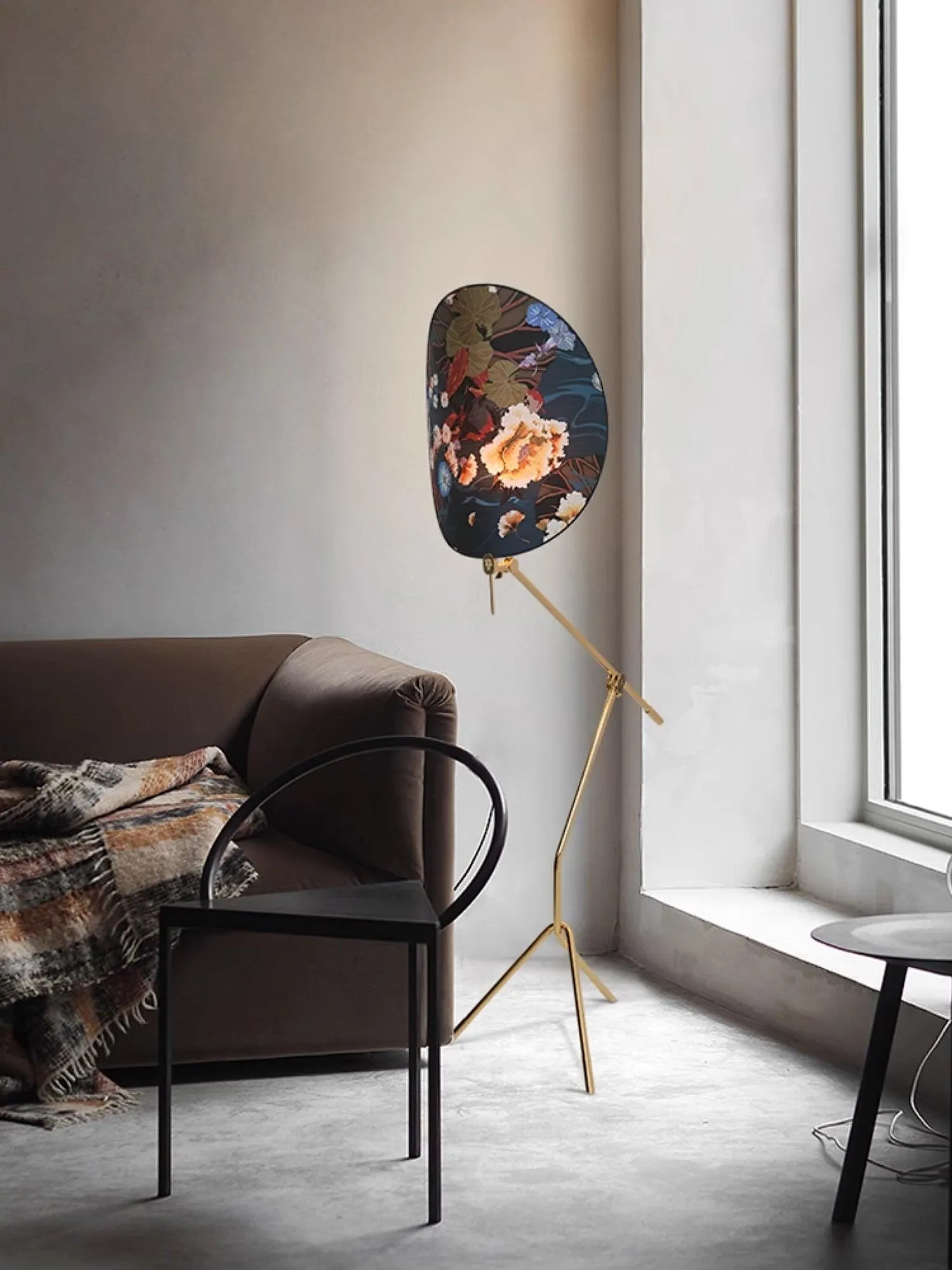 Floral Nocturne Floor Lamp