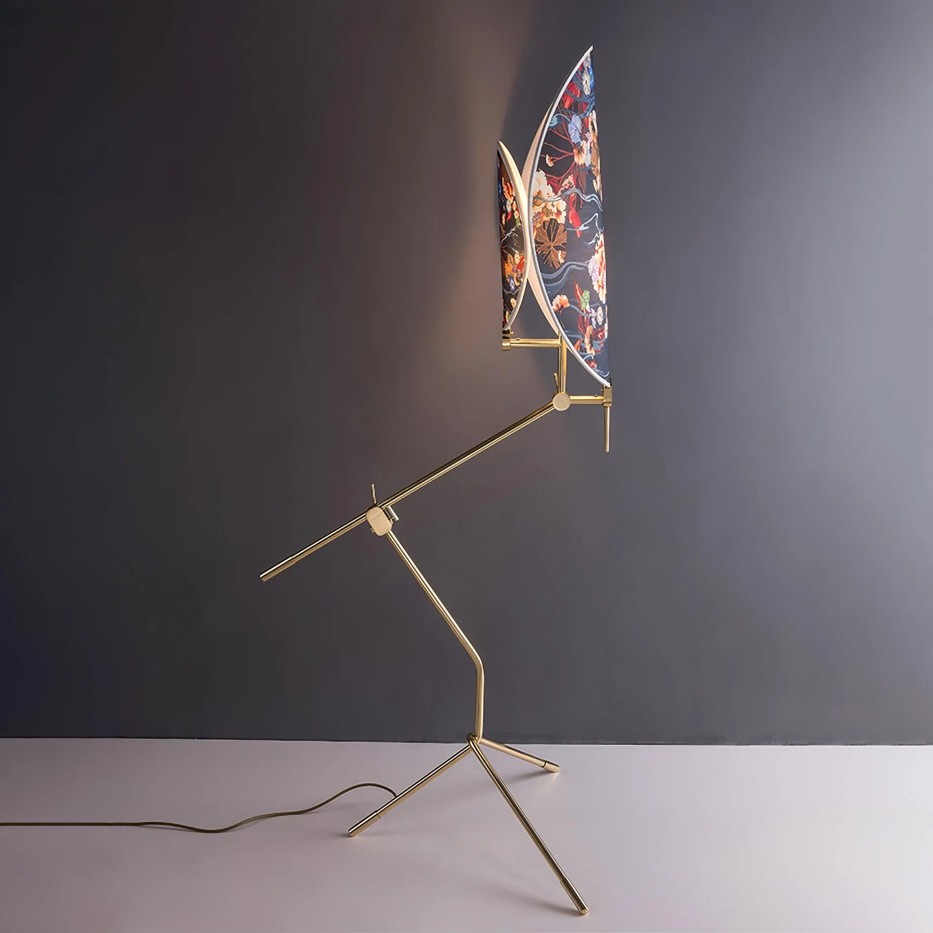 Floral Nocturne Floor Lamp