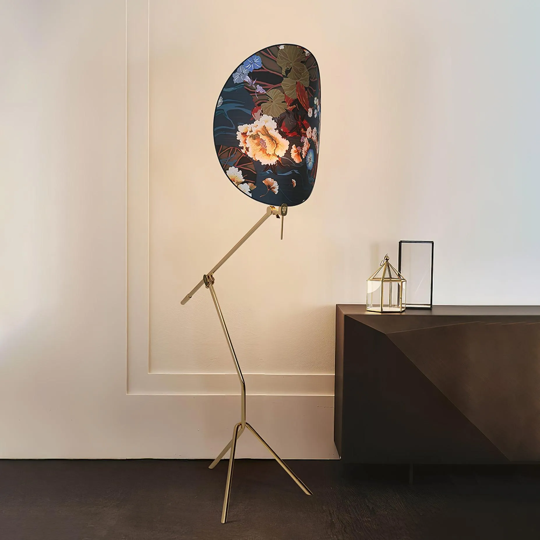 Floral Nocturne Floor Lamp