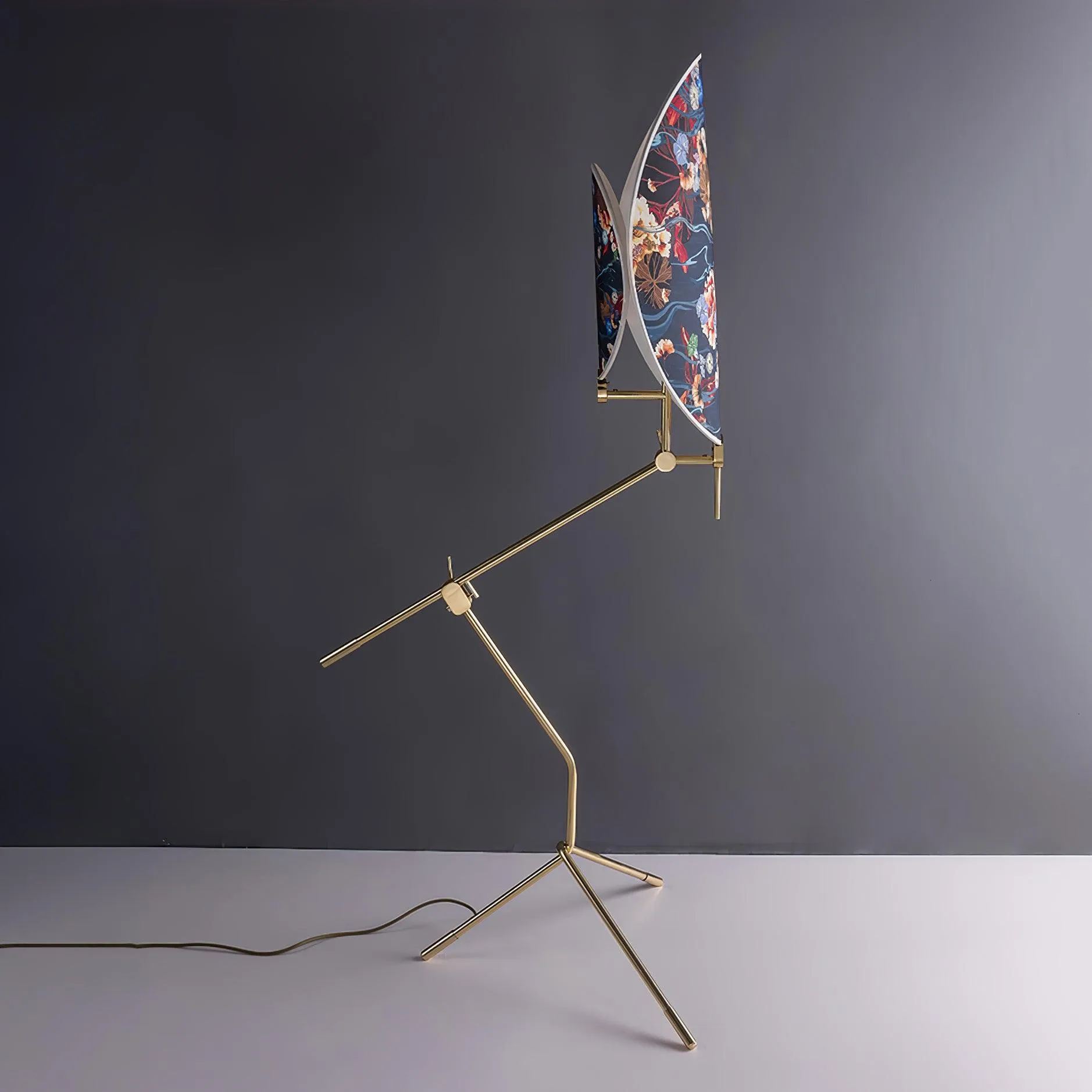 Floral Nocturne Floor Lamp