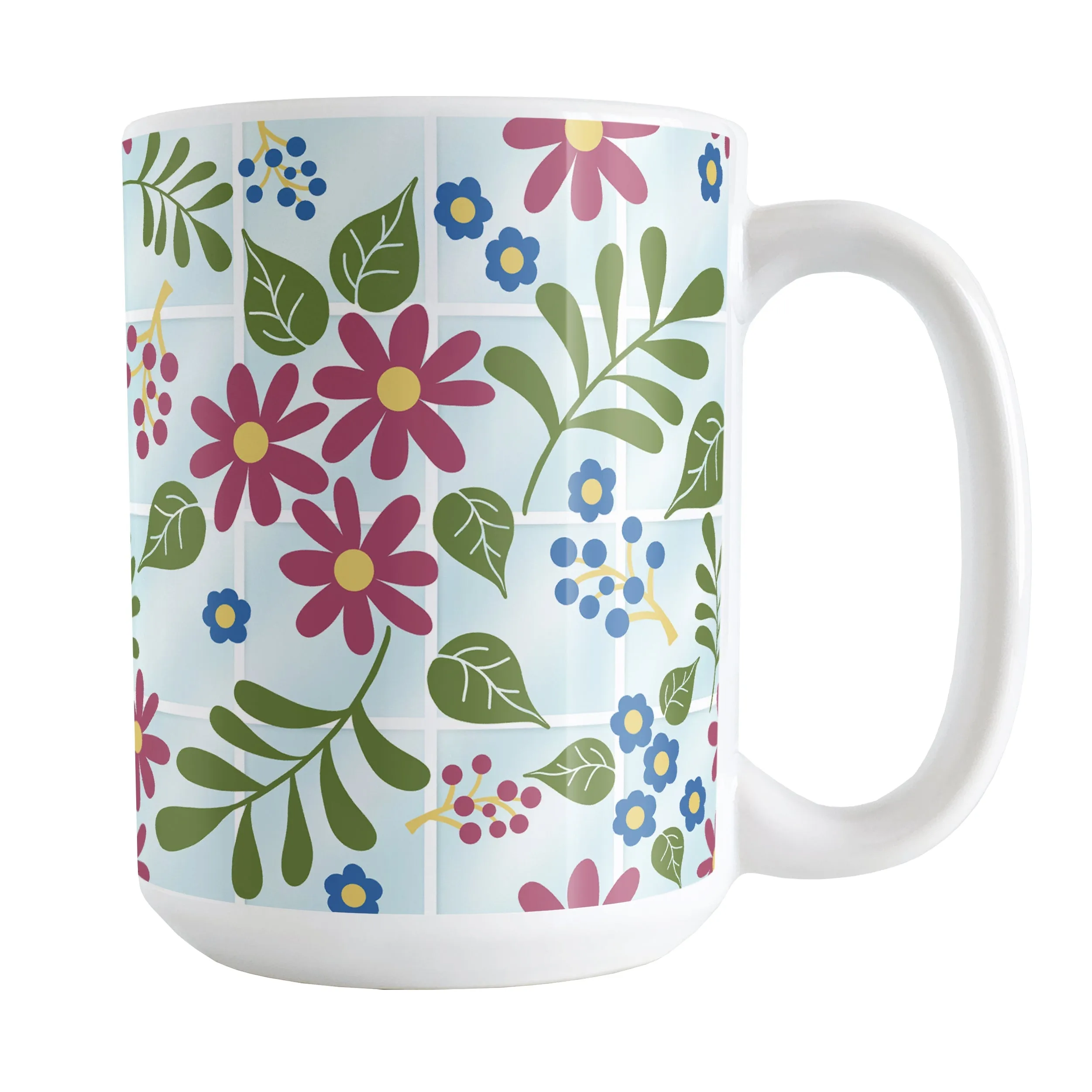 Flowers in the Greenhouse Mug