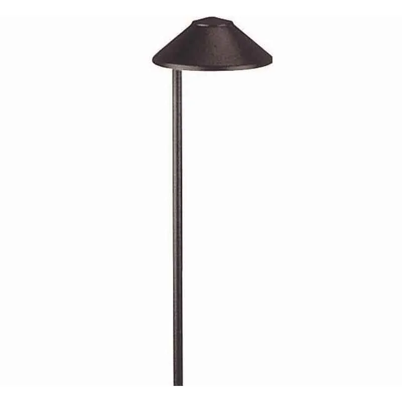 Focus Industries PL-01-LEDP Series 4W Round LED 3000K 5.5 Inch China Hat Path Light