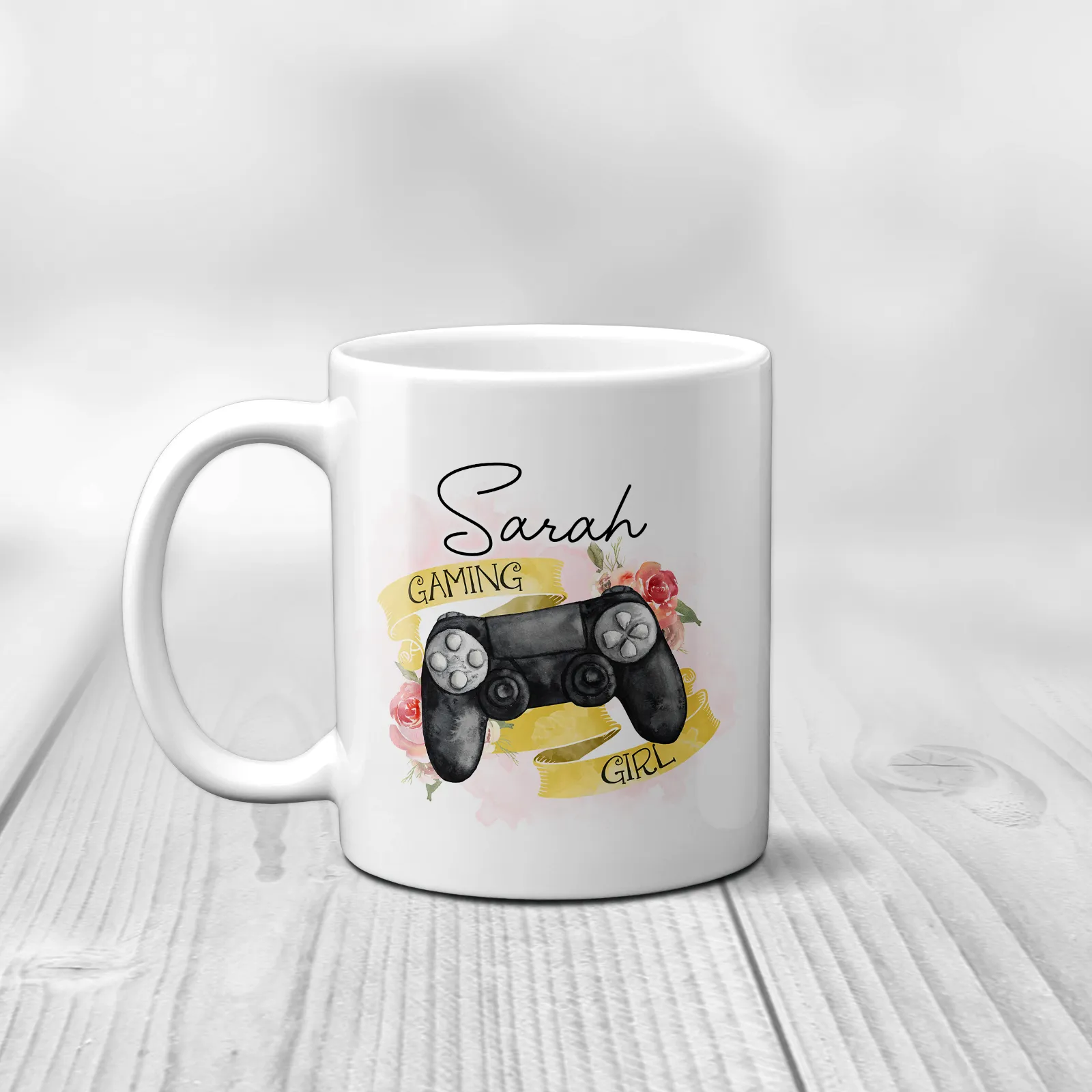 Gaming Girl Personalised Mug