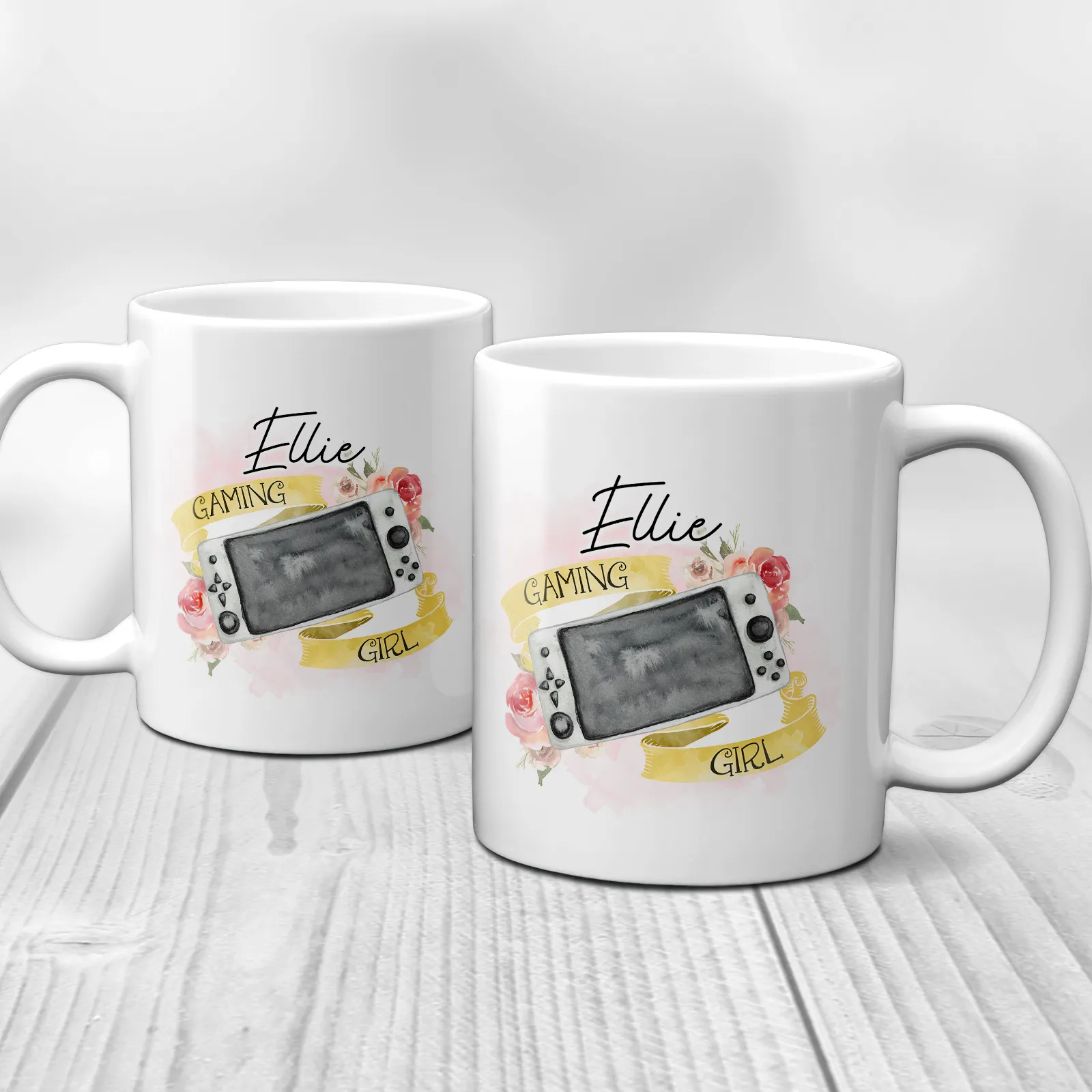 Gaming Girl Personalised Mug