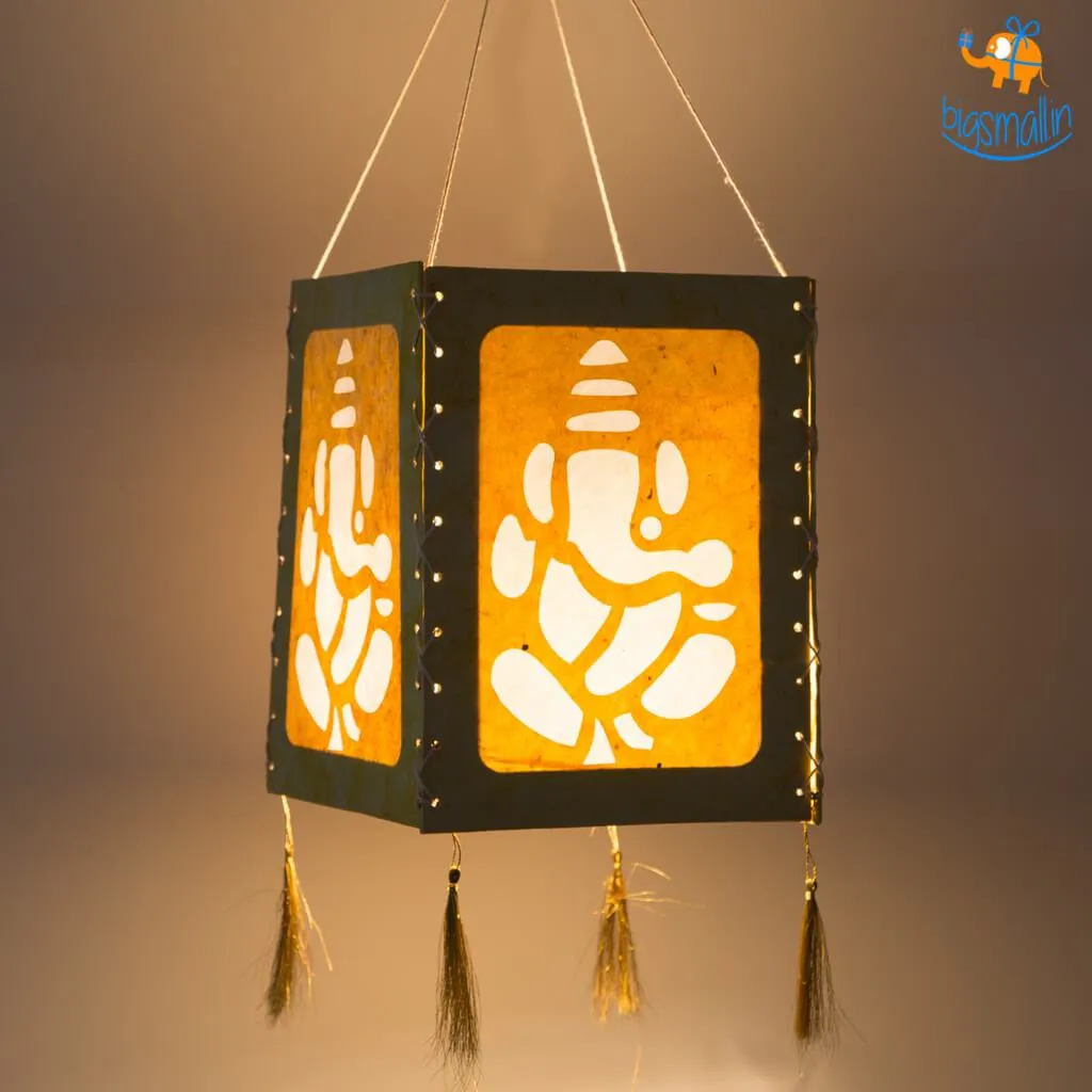 Ganesh Lantern - Set of 2