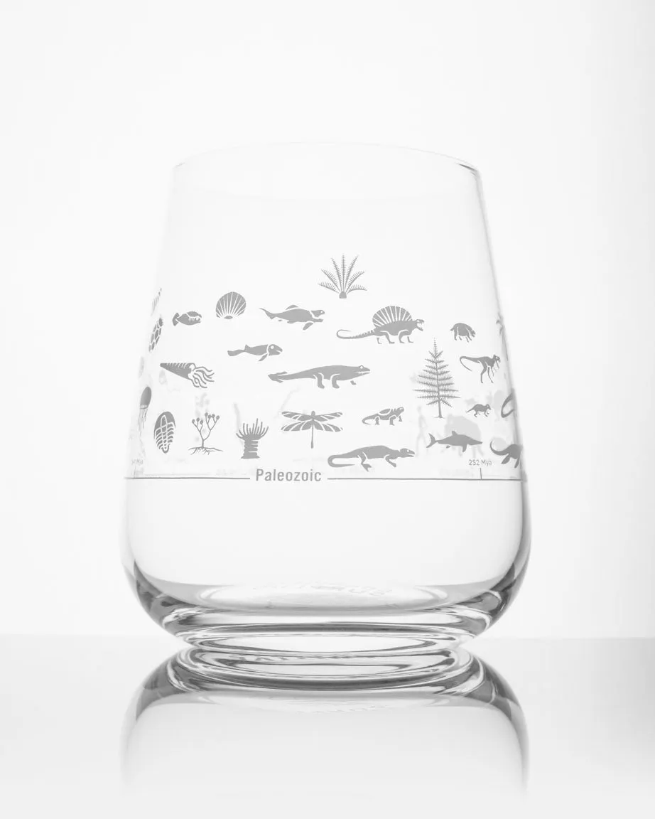 Geologic Time Scale Wine Glass