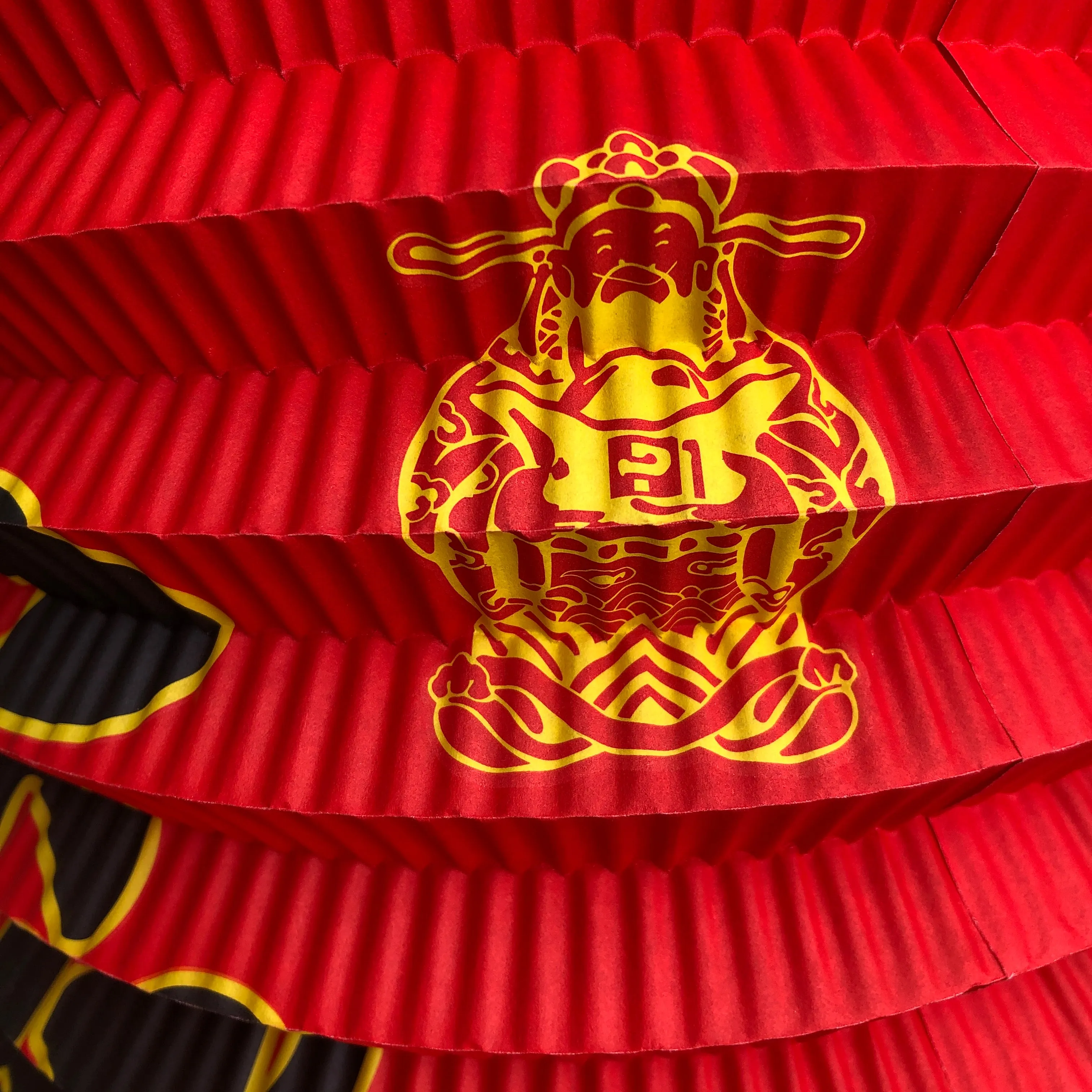 Giant Red Chinese Prosperity Lanterns - Pack of 10