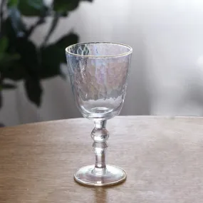 Gold Rim Wine Glass