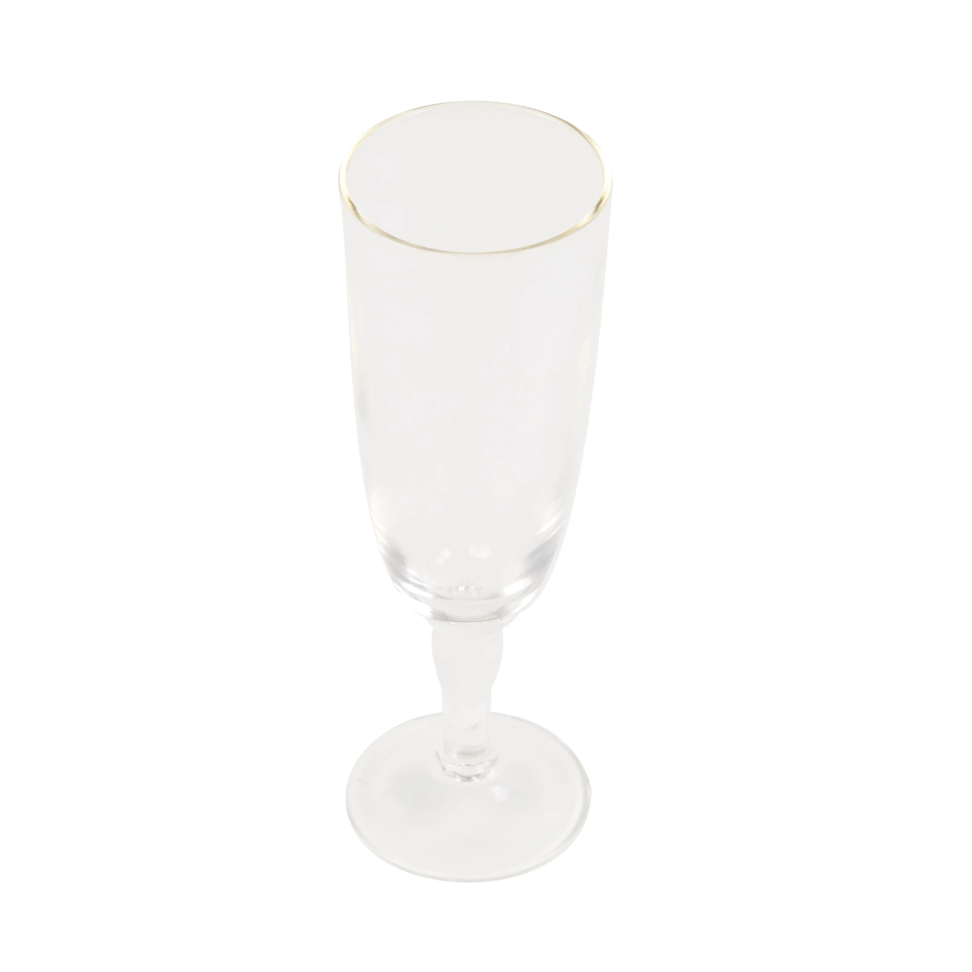 Greenfield Collection Gold Rim Wine Glass