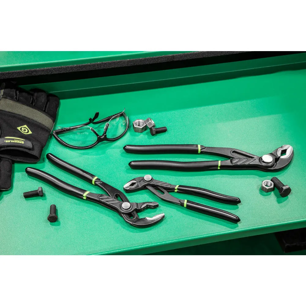 Greenlee 0451-01WD Water Pump Plier Set (8", 10", 12")