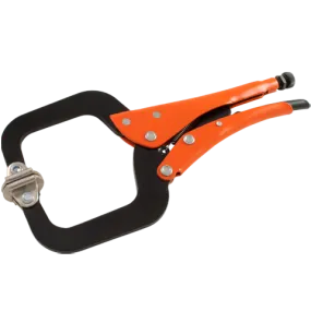 Grip-on® Locking C-Clamp with Swivel Pads