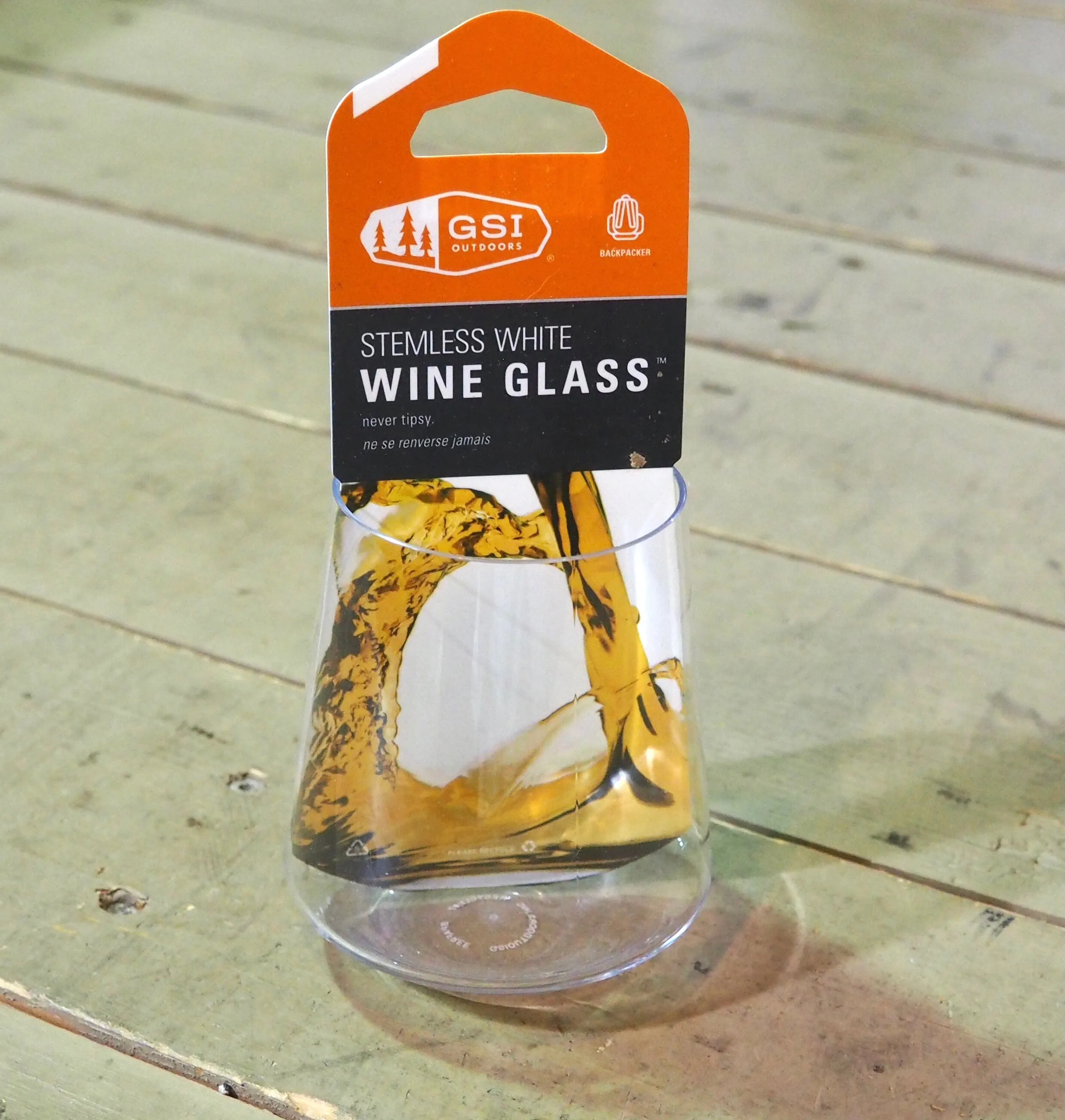 GSI Outdoors Stemless Wine Glass