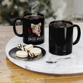 Harley "Boss Bitch" - Black Mug (11oz)