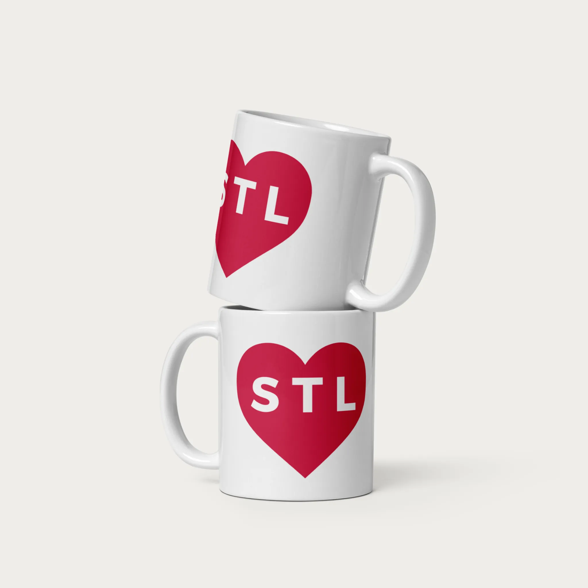 Heart STL Coffee Mug