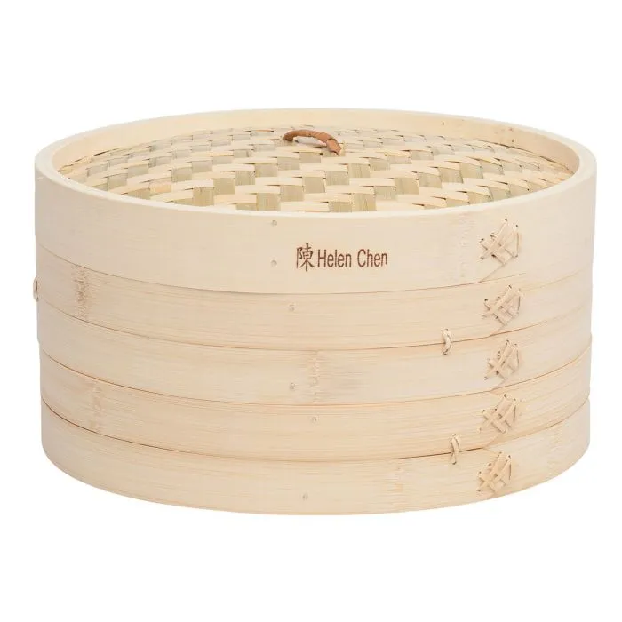 Helen's Asian Kitchen Bamboo Steamer with Lid