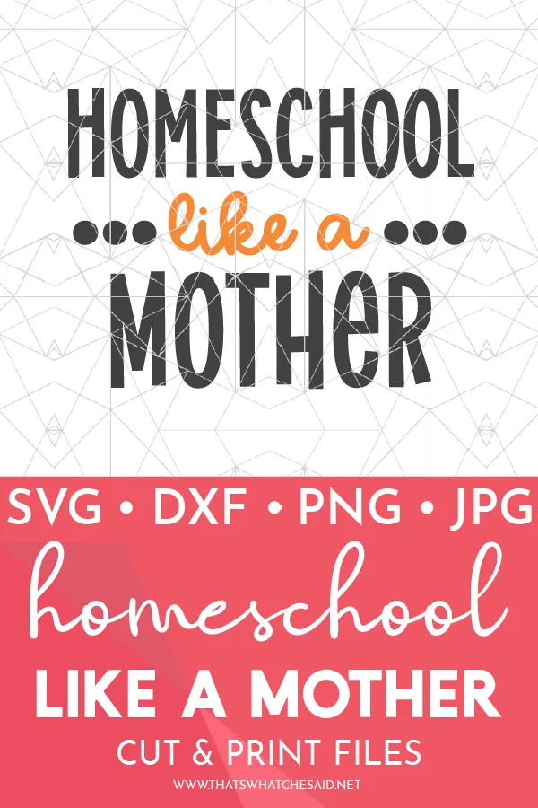 Homeschool Like a Mother