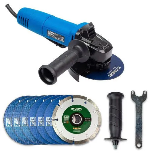 Hyundai HYAG900E Electric Angle Grinder 900W