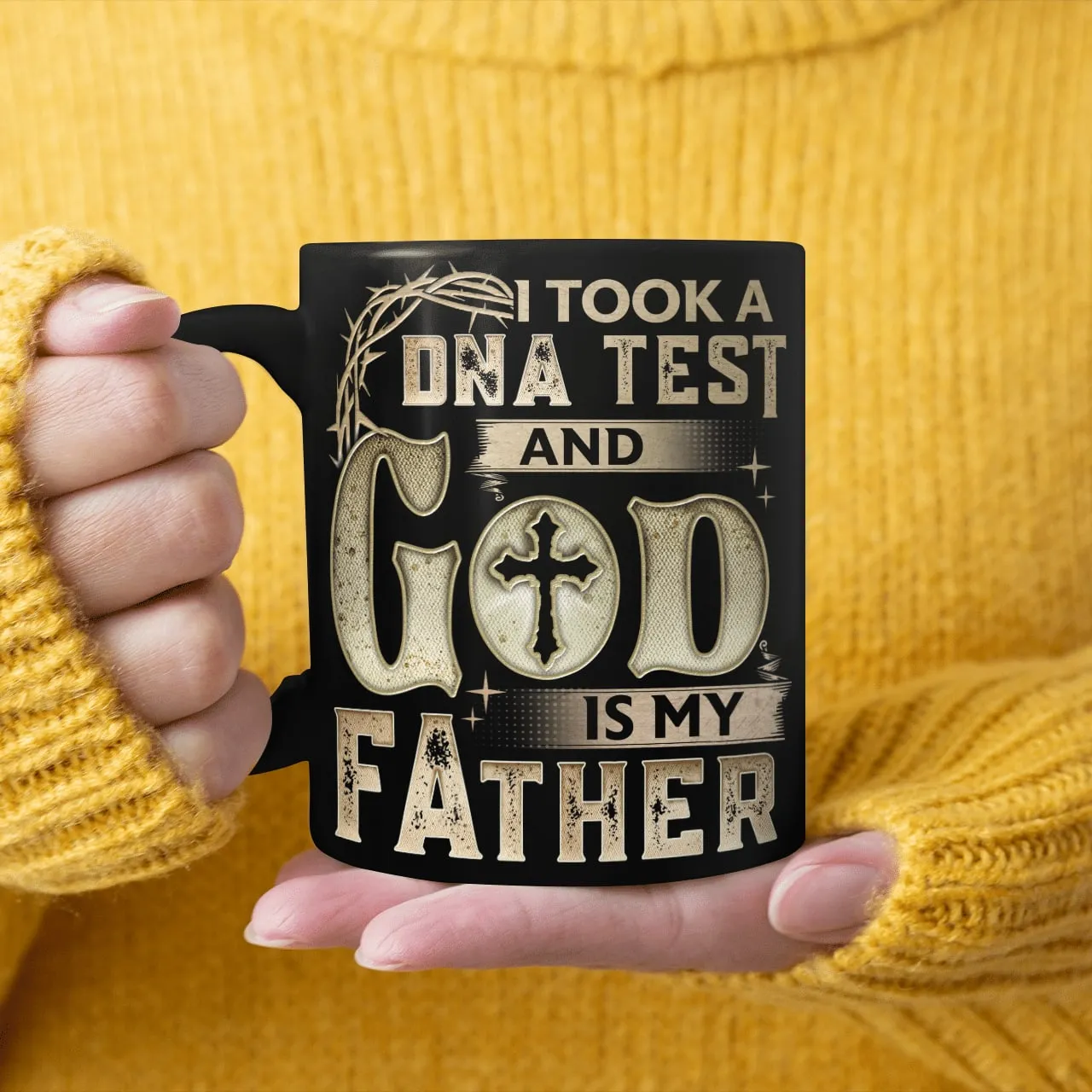 I Took A Dna Test And God Is My Father, Christian Mug, Religious Mug, Jesus Mug, Faith Mug