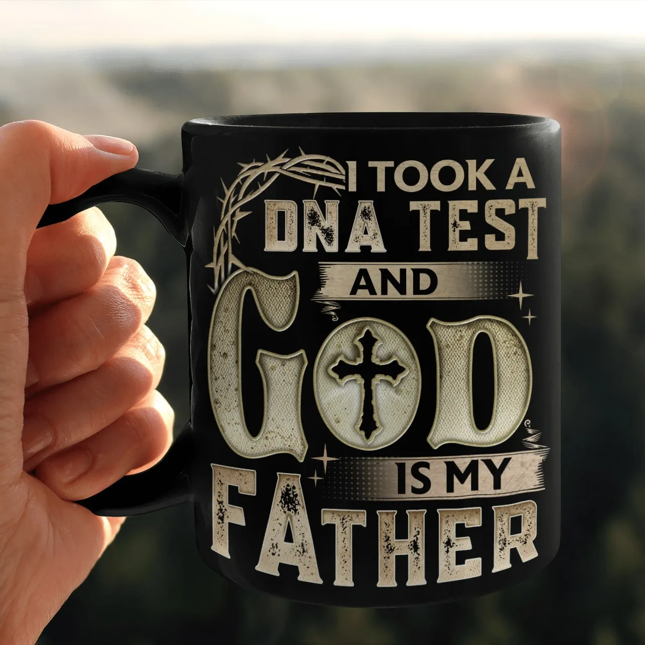 I Took A Dna Test And God Is My Father, Christian Mug, Religious Mug, Jesus Mug, Faith Mug