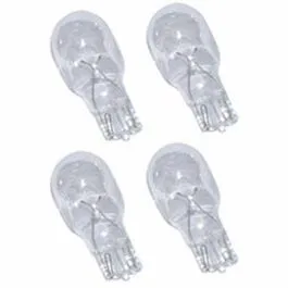 Incandescent Bulb Set, T5, Warm White, 60 Lumens, 7-Watts, 4-Pk.