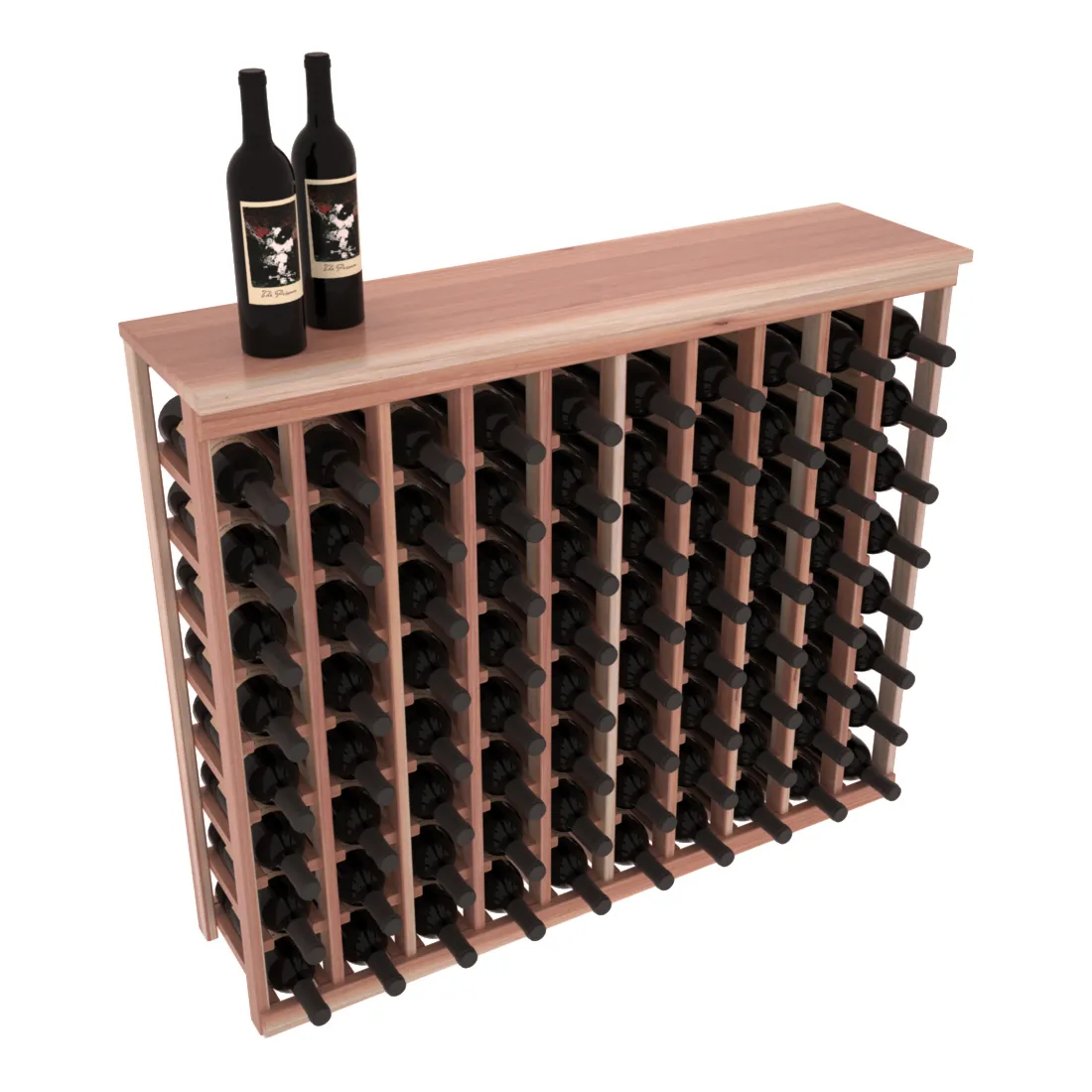 InstaCellar - 10 Column Tasting Table with Top