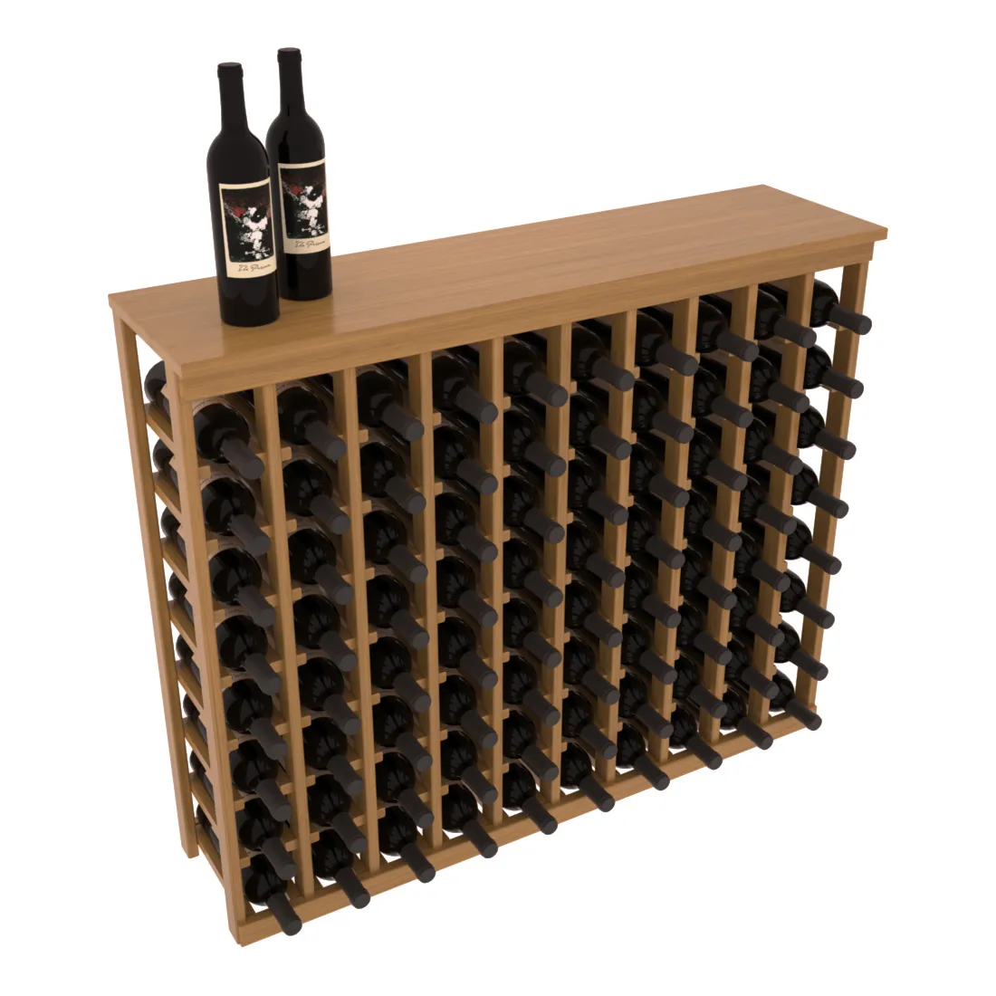 InstaCellar - 10 Column Tasting Table with Top