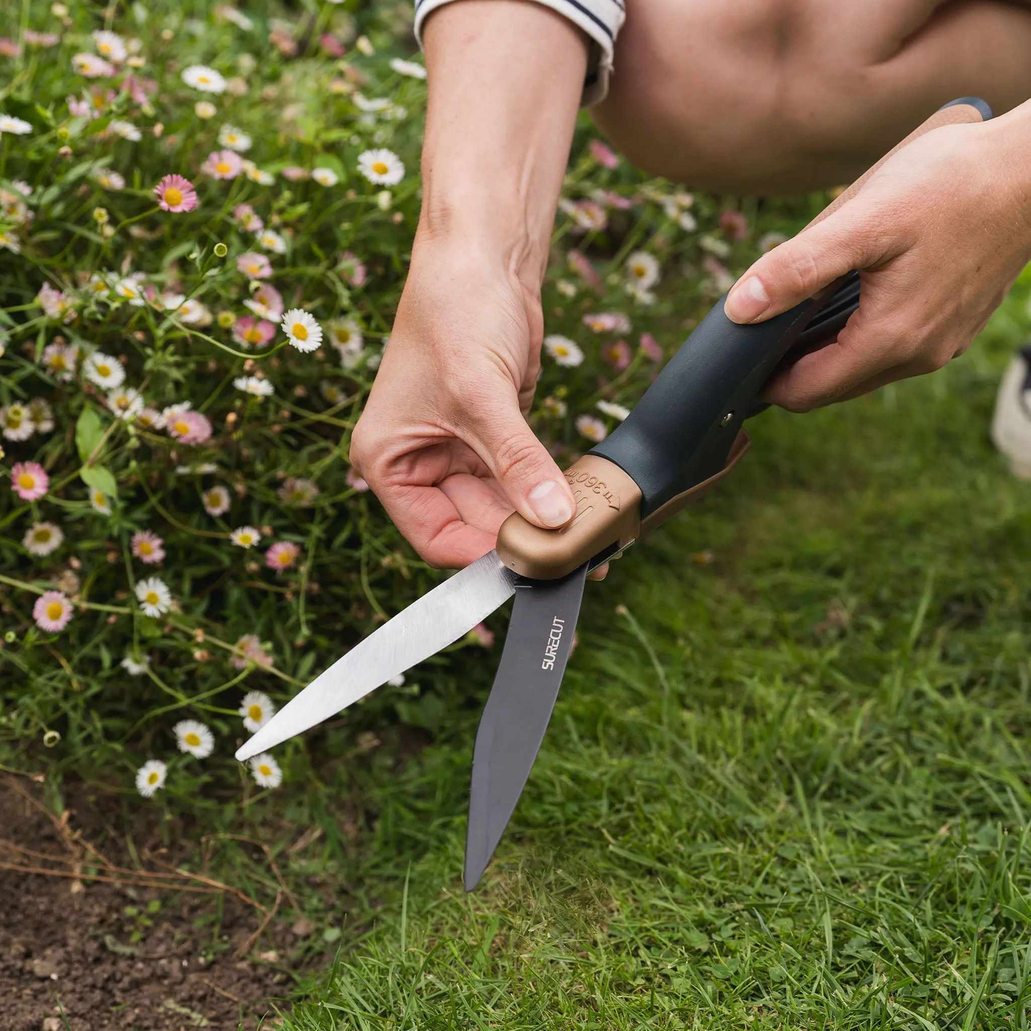 Kent & Stowe SureCut Single Handed Grass Shears