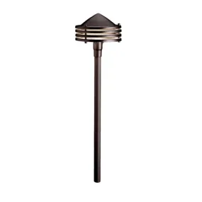 Kichler - 15318AZT - 12V Galaxy Path & Spread Light, Textured Architectural Bronze