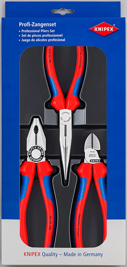 Knipex 00 20 11 3pce Plier Set Assembly Set