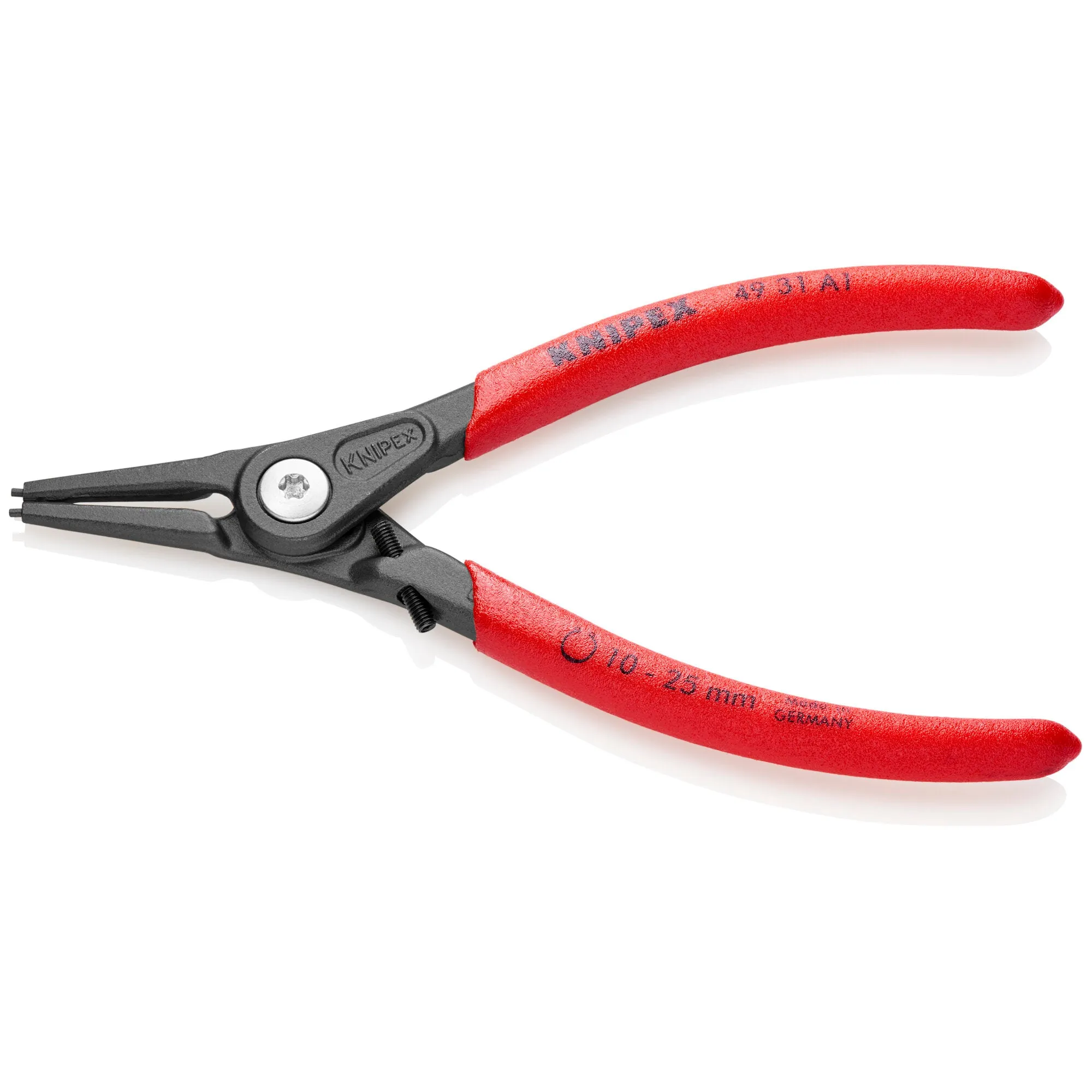 Knipex 49 31 A1 5 1/2" External Precision Snap Ring Pliers-Limiter