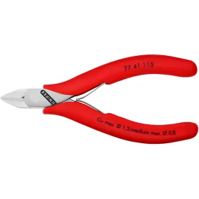 Knipex 77 41 115 4 1/2" Electronics Diagonal Cutters