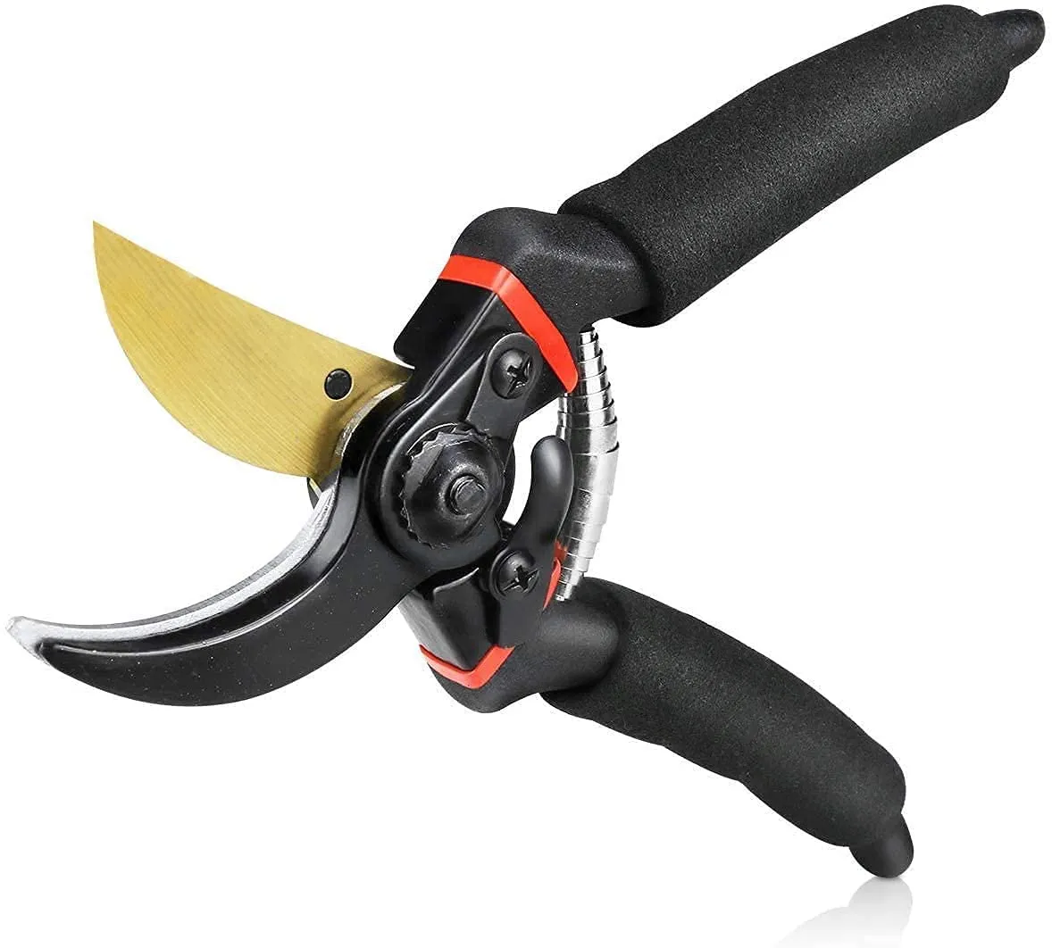 Kuber Industries Heavy Duty Gardening Shears|Black |FB8621B (Pack Of 3)