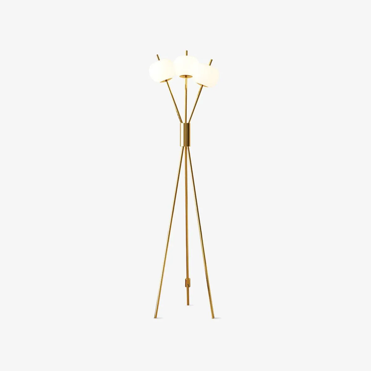 Lancy Three Light Floor Lamp 15.7″- 62.2″