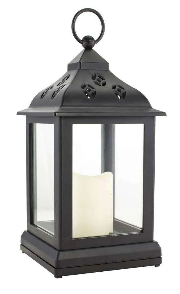 LED Flickering Light Lantern