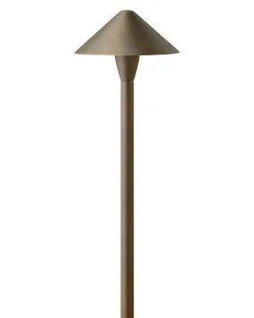 LED Path Light from the Hardy Island Lg. Classic 24" Path Light Collection in Matte Bronze Finish by Hinkley