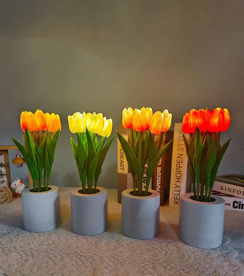 Light-Up Sunflower Desk Lamp