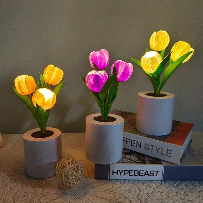 Light-Up Sunflower Desk Lamp