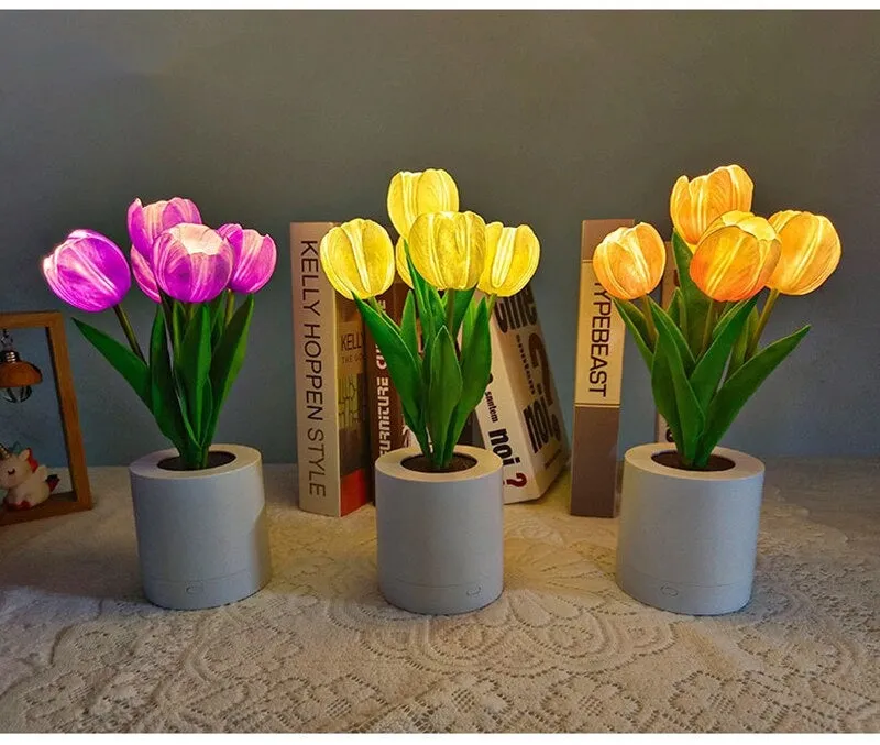 Light-Up Sunflower Desk Lamp