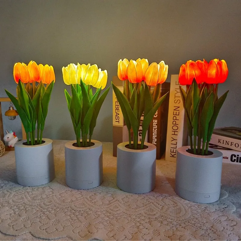 Light-Up Sunflower Desk Lamp