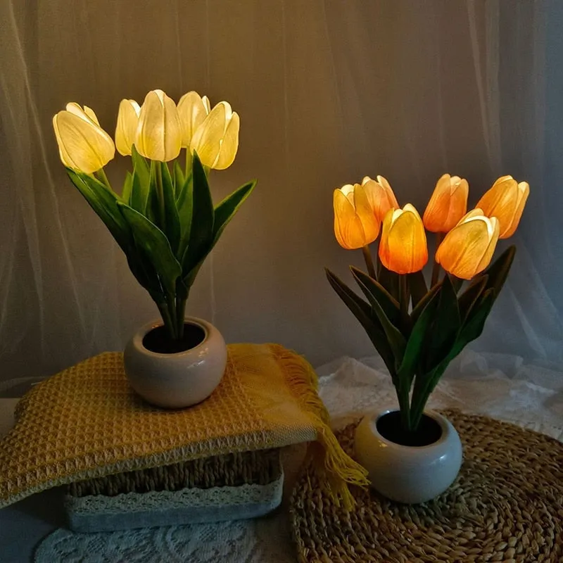 Light-Up Sunflower Desk Lamp